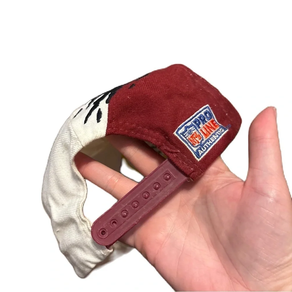 VINTAGE 90S NFL WASHINGTON REDSKINS SPLASH SNAPBACK HAT BY LOGO ATHLETIC